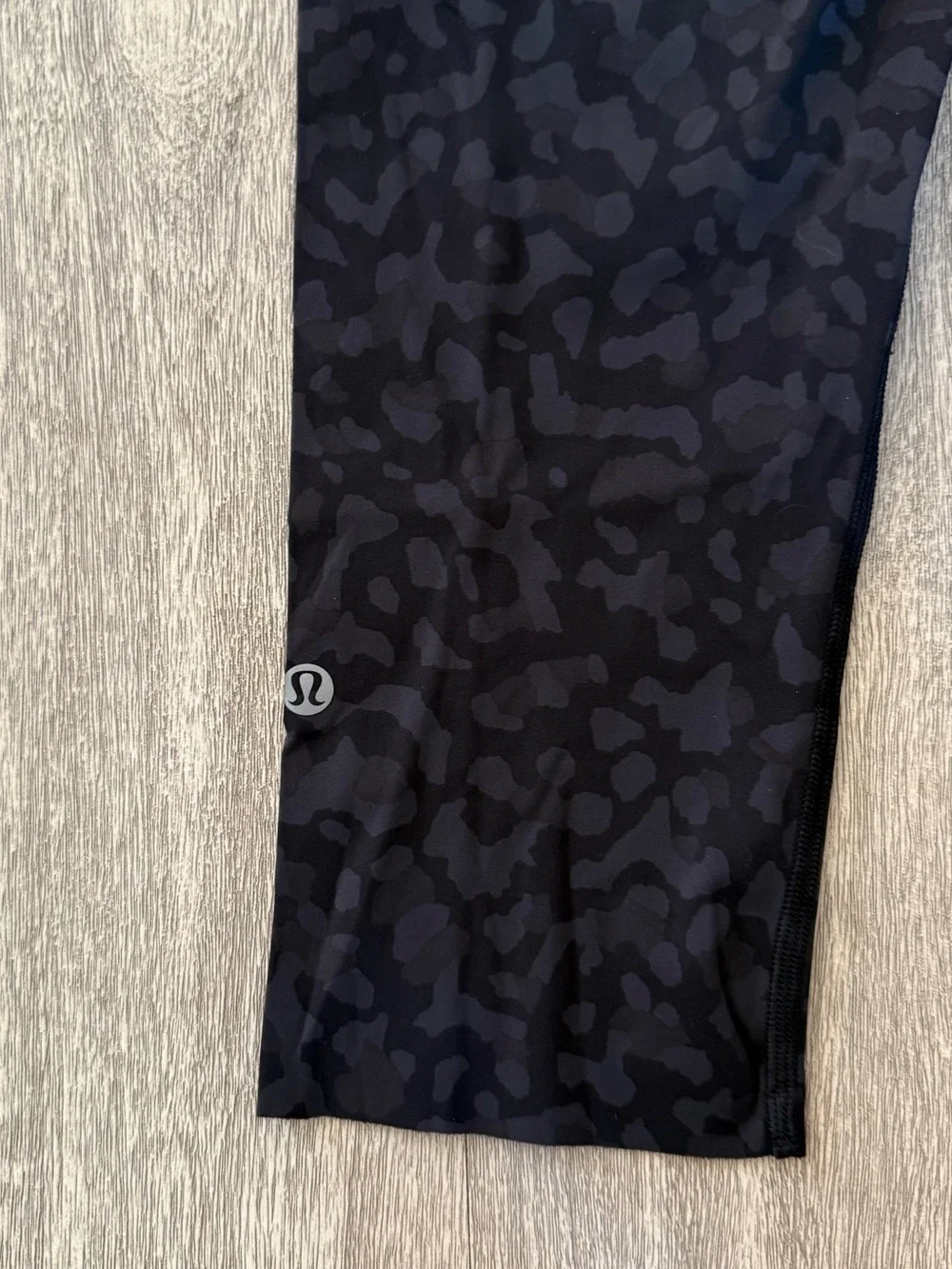 lululemon athletica Black Outdoor Camo High-Rise Leggings